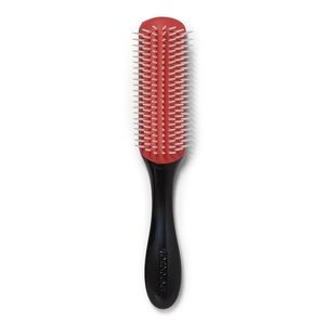 Red and Black Detangling Hair Brush - Women's Styling Brush